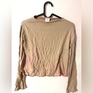Zara big girls size 13,14 Long Sleeve Top